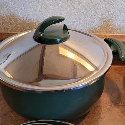 Non Stick Pots & Skillets with lids