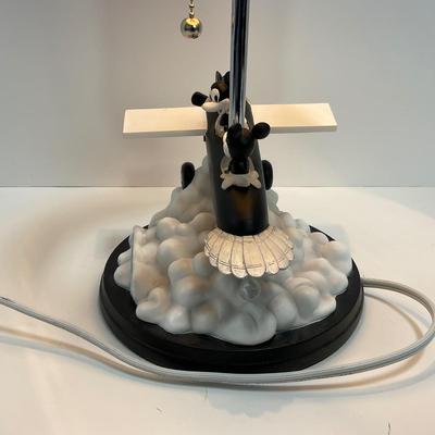 -72- COLLECTIBLE | Mickey Mouse Plane Crazy 1928 Lamp