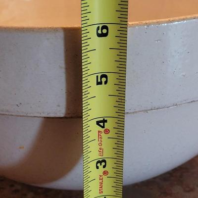 Large Cream Ceramic Bowl