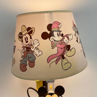 -73- COLLECTIBLE | Mickey Mouse Steam Boat Willie Lamp