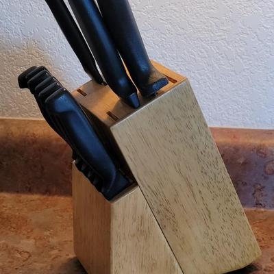 Knives & Knife Block