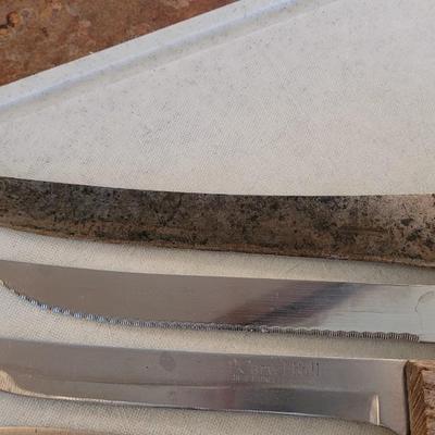 Cutting Board & Knives