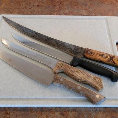 Cutting Board & Knives