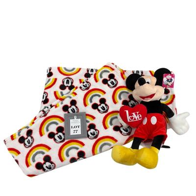 -77- HALLMARK | Mickey Mouse Blanket & Love Mickey Plush