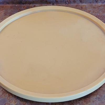 Lazy Susan and Vintage Plastic S&P and Napkin Holder