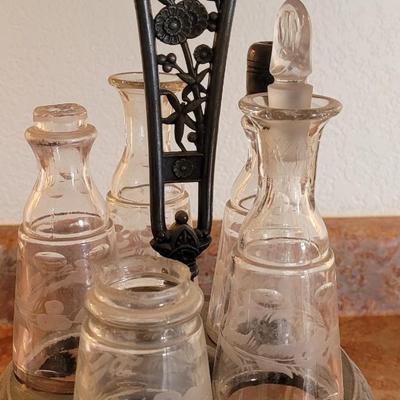 Antique Victorian Cruet Set