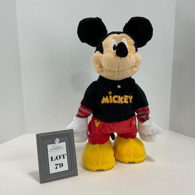 -79- TOY | Vintage Mattel Dance Star Mickey Mouse Animated Electronic