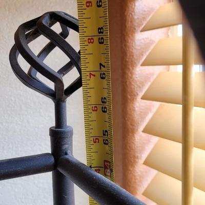 Metal & Glass Corner Shelf