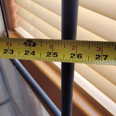 Metal & Glass Corner Shelf
