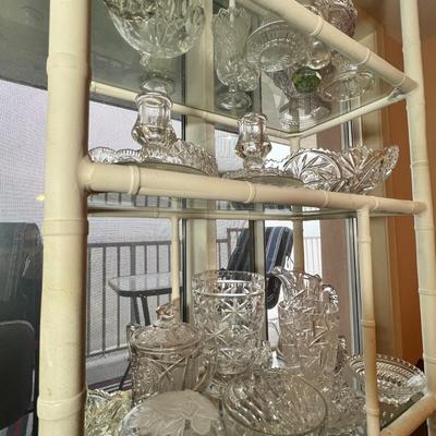 Metal Glass Etagere Shelf ONLY (2 of 2)