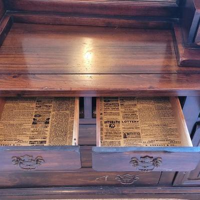 Vintage Wood Dresser