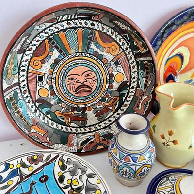 Big Lot Vintage Contemporary Pottery Ceramic
