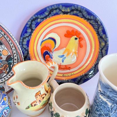 Big Lot Vintage Contemporary Pottery Ceramic