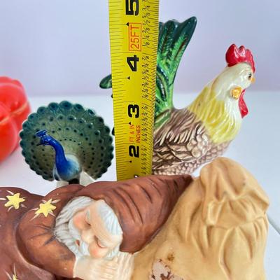 Big Mixed Vint. Lot Collectibles - Enesco, Derby China, Royal Bayreuth