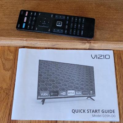 Vizio Flat-screen with Remote & Manual