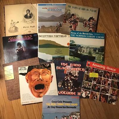 Vintage Scottish Records Lot