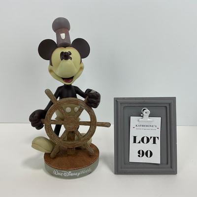 -90- BOBBLE | Walt Disney Steam Boat Willie Bobblehead
