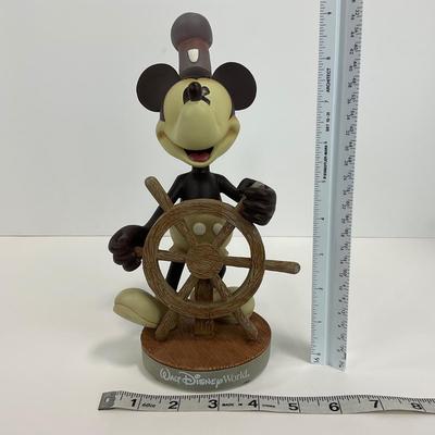 -90- BOBBLE | Walt Disney Steam Boat Willie Bobblehead