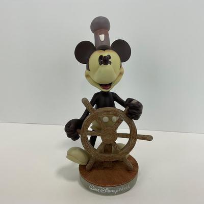 -90- BOBBLE | Walt Disney Steam Boat Willie Bobblehead