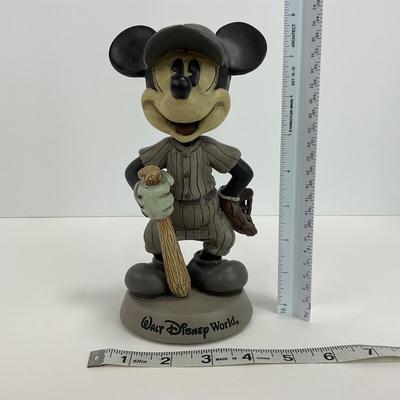 -91- BOBBLE | Walt Disney World Mickey Baseball Bobblehead