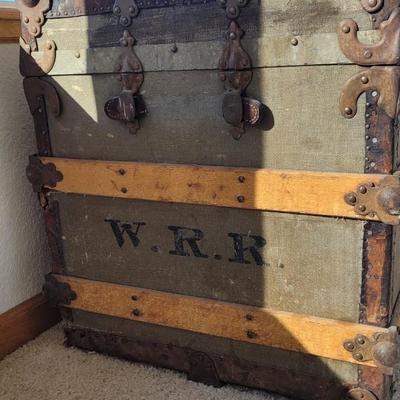 Antique Steamer Trunk