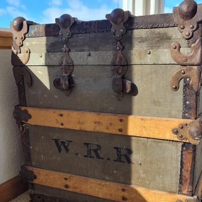 Antique Steamer Trunk