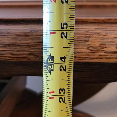 Wagon Wheel Wood Bar Cart