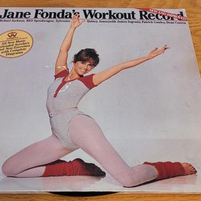 Vintage Jane Fonda Workout Album