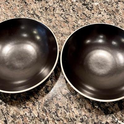 2 salaki color matte bowls