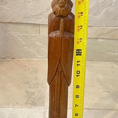 Tall hand carved st Francis