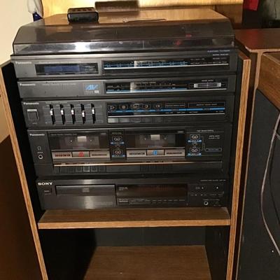 Panasonic Full Stereo System with Sony CD Player