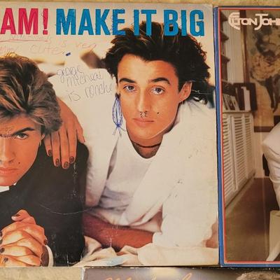 Michael Jackson, Elton John, & George Michael Albums