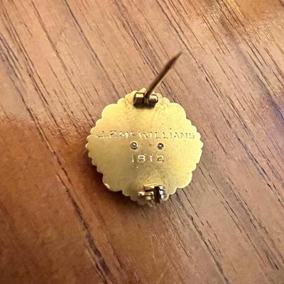 Antique Lapel Pin c 1912