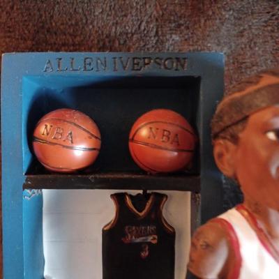 NBA Allen Iverson's Collectible Locker Bank Philadelphia 76ers Sixers #3