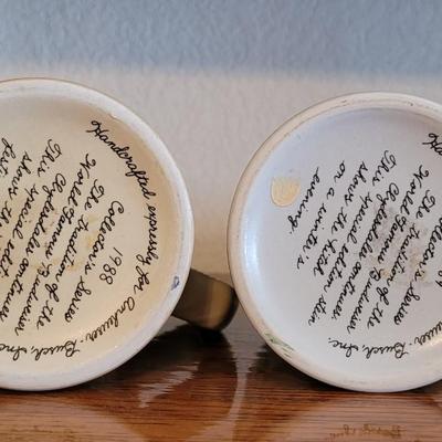 Vintage Budweiser Beer Steins