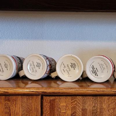 Vintage Budweiser Beer Steins