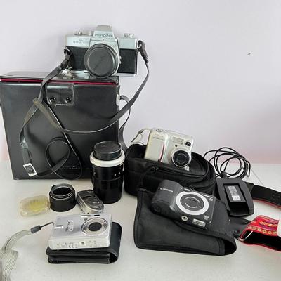 Vintage Contemporary Camera Lot