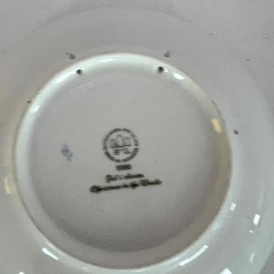 Lot 5 Vintage Copenhagen Porcelain Plates Denmark