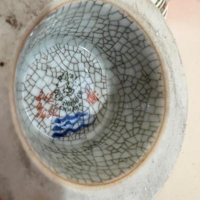 Antique Vintage Lot - Carnival Glass, Royal Copenhagen, Royal Worcester