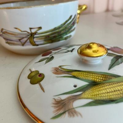 Antique Vintage Lot - Carnival Glass, Royal Copenhagen, Royal Worcester