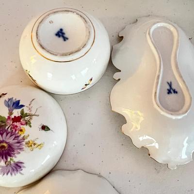 Antique Meissen Lot