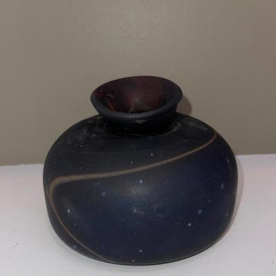 Hand thrown pot vase