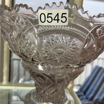 Huge Antique Vintage Cut Glass Crystal Lot