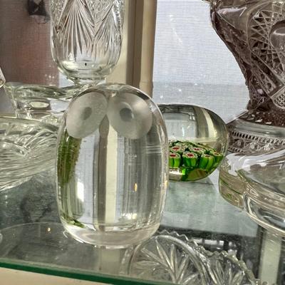 Huge Antique Vintage Cut Glass Crystal Lot
