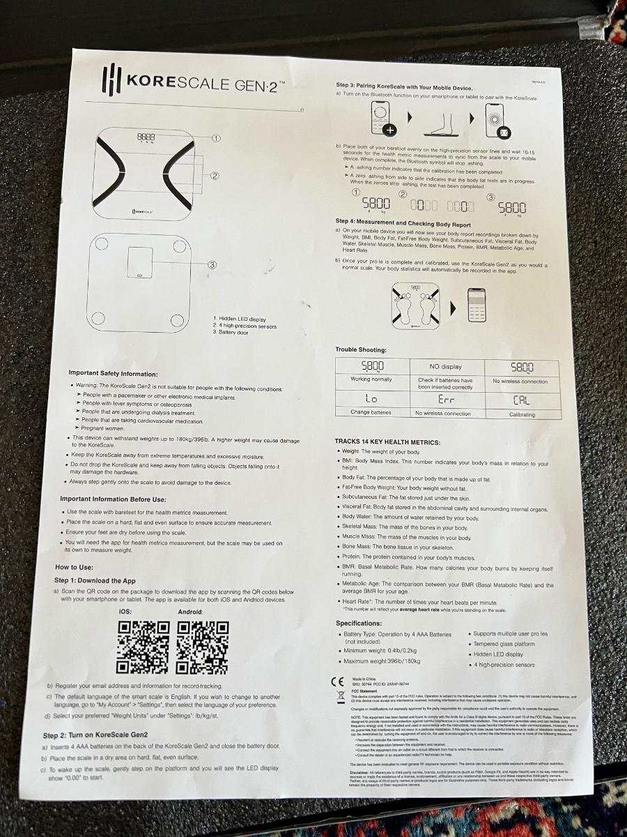 Korescale Gen 2