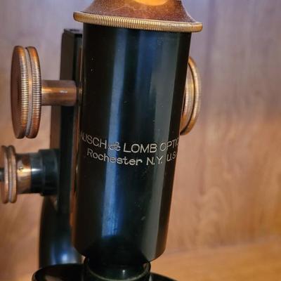 Vintage Bausch & Lomb 16mm Microscope