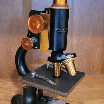 Vintage Bausch & Lomb 16mm Microscope