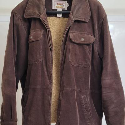 Men's Brown Corduroy Cabelas Jacket