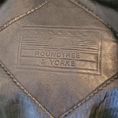 Men's Very Soft Roundtree & Yorke Black Leather Jacket