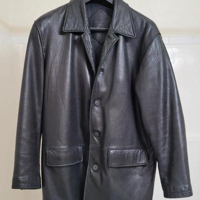 Men's Very Soft Roundtree & Yorke Black Leather Jacket